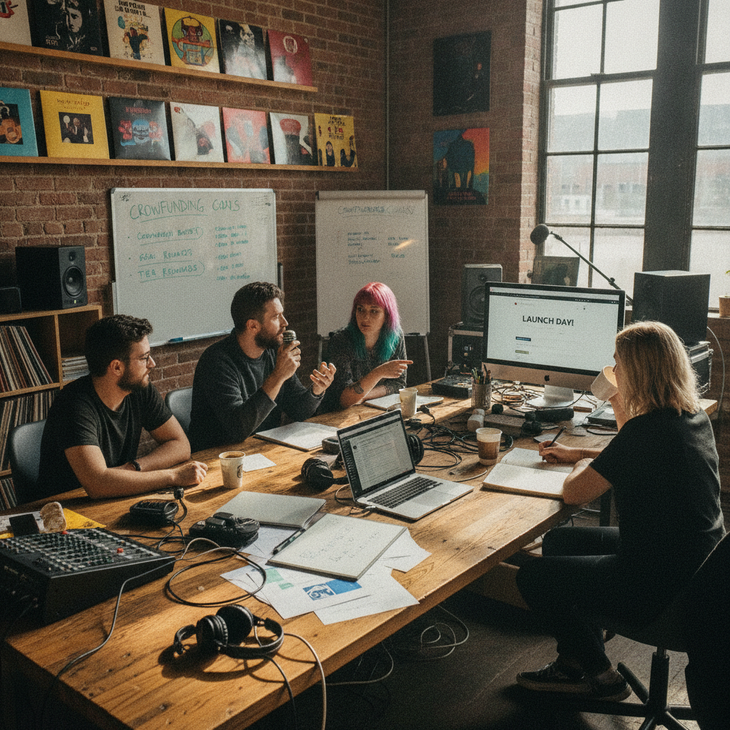 Effective Strategies for Crowdfunding Music Projects