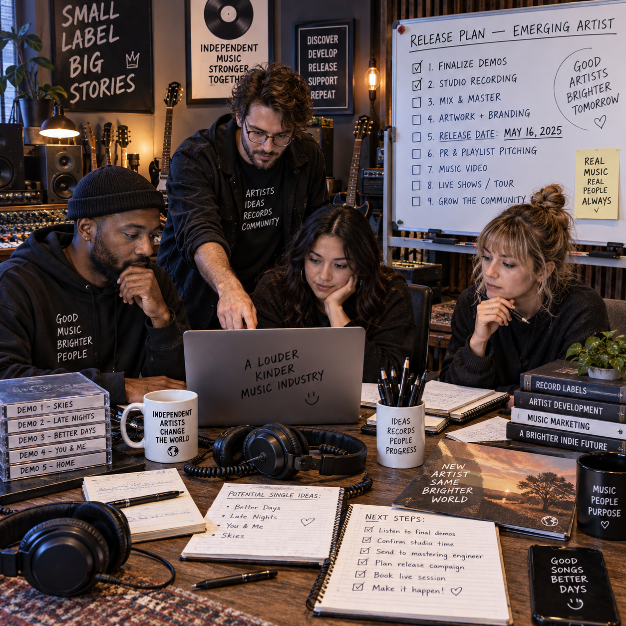 How to Sign and Develop New Talent as an Indie Label
