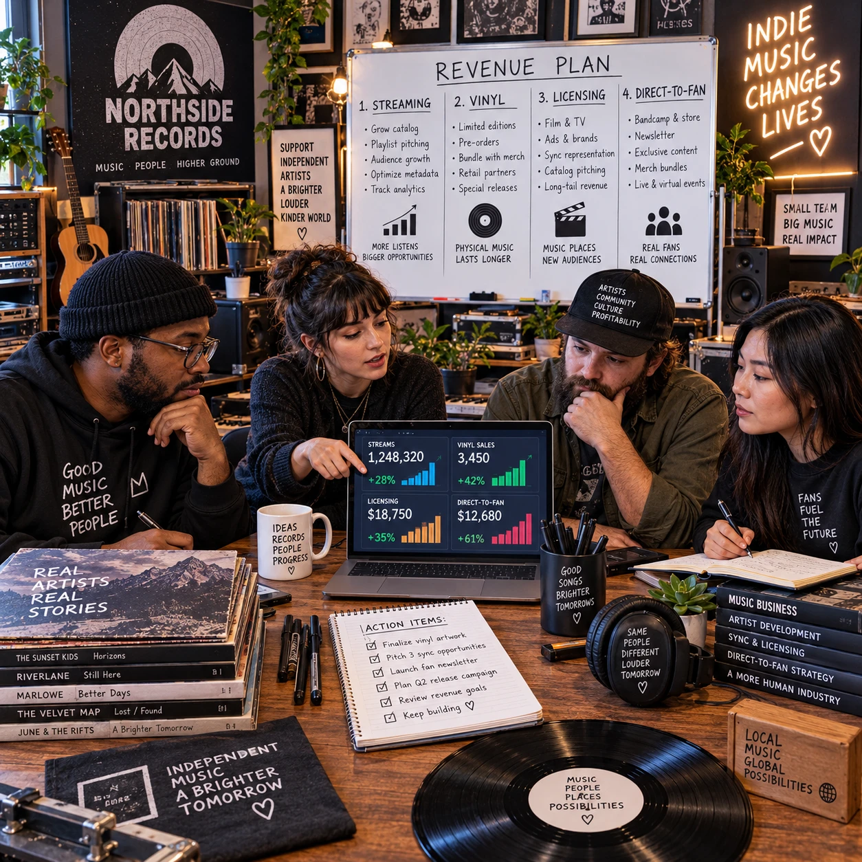 Monetization Models for Independent Record Labels